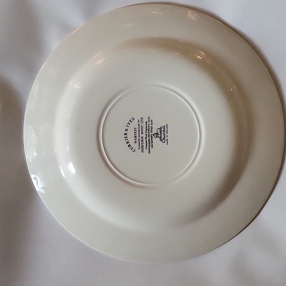 Harvest Dinner Plate From Currier & Ives - Picture 7 of 10
